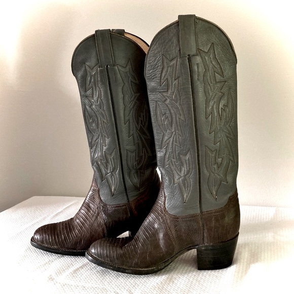 Great American Boot Inc. Shoes - Women’s Lizard/Leather -Great American Boot Inc.